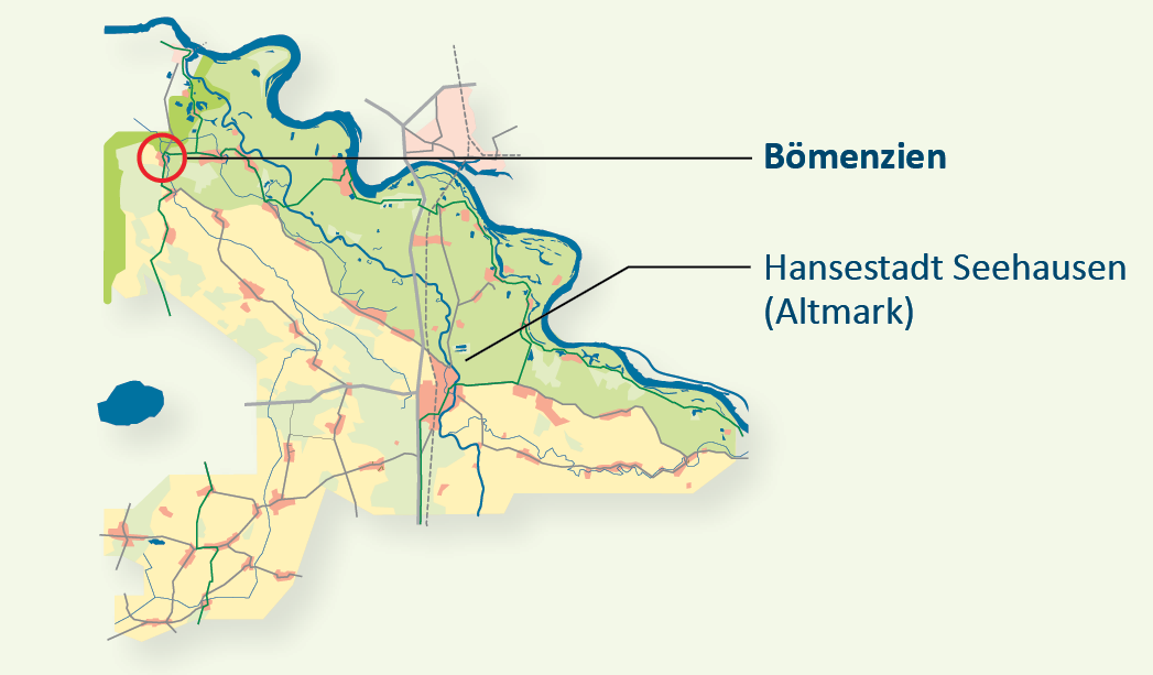 Bömenzien in der Verbandsgemeinde Seehausen