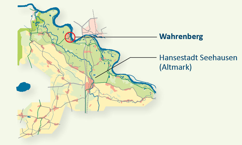 Wahrenberg in der Verbandsgemeinde Seehausen